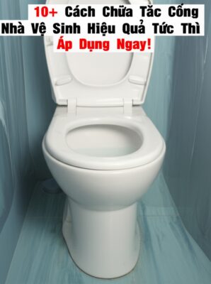 10+ Cách Chữa Tắc Cống Nhà Vệ Sinh Hiệu Quả Tức Thì, Áp Dụng Ngay!