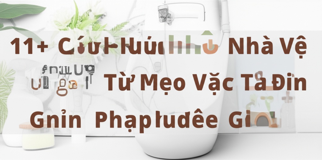 Hình minh họa cho bài viết: 11+ Cách Khử Mùi Hôi Nhà Vệ Sinh Tận Gốc: Từ Mẹo Vặt Đến Giải Pháp Chuyên Gia