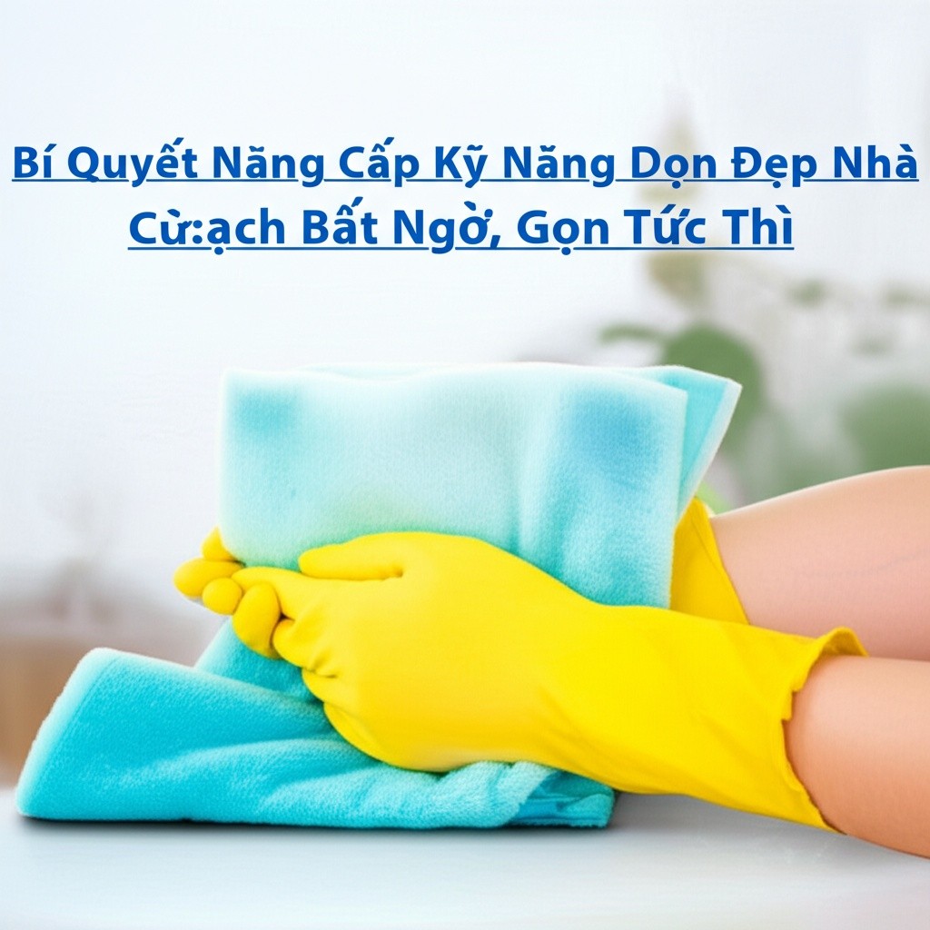Hình minh họa cho bài viết: Bí Quyết Nâng Cấp Kỹ Năng Dọn Dẹp Nhà Cửa: Sạch Bất Ngờ, Gọn Tức Thì