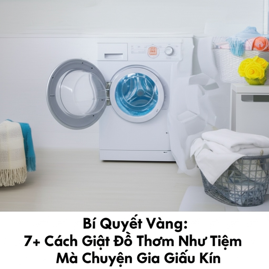 Hình minh họa cho bài viết: Bí Quyết Vàng: 7+ Cách Giặt Đồ Thơm Như Tiệm Mà Chuyên Gia Giấu Kín