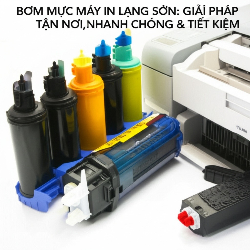Hình minh họa cho bài viết: Bơm Mực Máy In Lạng Sơn: Giải Pháp Tận Nơi, Nhanh Chóng & Tiết Kiệm