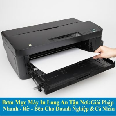 Bơm Mực Máy In Long An Tận Nơi: Giải Pháp Nhanh - Rẻ - Bền Cho Doanh Nghiệp & Cá Nhân