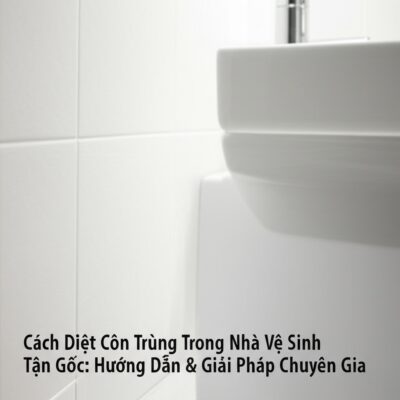 Cách Diệt Côn Trùng Trong Nhà Vệ Sinh Tận Gốc: Hướng Dẫn & Giải Pháp Chuyên Gia