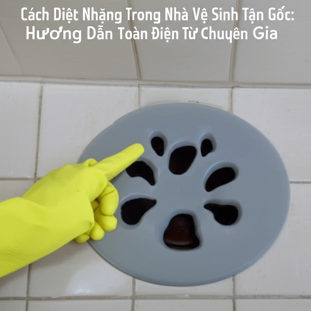 Hình minh họa cho bài viết: Cách Diệt Nhặng Trong Nhà Vệ Sinh Tận Gốc: Hướng Dẫn Toàn Diện Từ Chuyên Gia