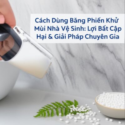 Cách Dùng Băng Phiến Khử Mùi Nhà Vệ Sinh: Lợi Bất Cập Hại & Giải Pháp Chuyên Gia