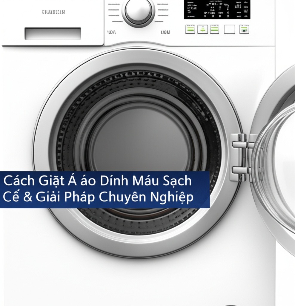 Hình minh họa cho bài viết: Cách Giặt Áo Dính Máu Sạch Hoàn Toàn: Hướng Dẫn Chi Tiết & Giải Pháp Chuyên Nghiệp