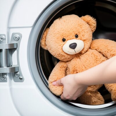Cách Giặt Gấu Bông Bằng Máy Giặt An Toàn, Sạch Thơm Như Mới