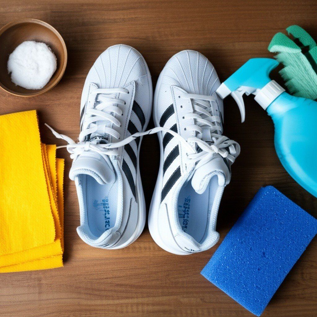 Hình minh họa cho bài viết: Cách Giặt Giày Adidas Đúng Chuẩn Tại Nhà: Hướng Dẫn Chi Tiết A-Z
