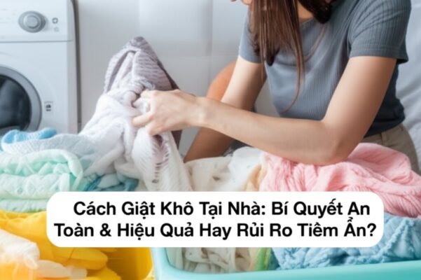 Cách Giặt Khô Tại Nhà: Bí Quyết An Toàn & Hiệu Quả Hay Rủi Ro Tiềm Ẩn?