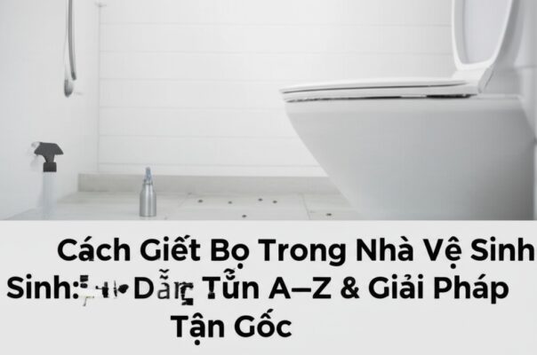 Cách Giết Bọ Trong Nhà Vệ Sinh: Hướng Dẫn Từ A-Z & Giải Pháp Tận Gốc