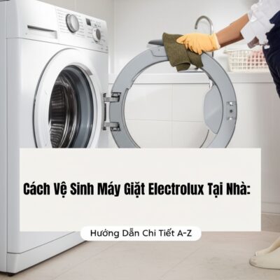 Cách Vệ Sinh Máy Giặt Electrolux Tại Nhà: Hướng Dẫn Chi Tiết A-Z