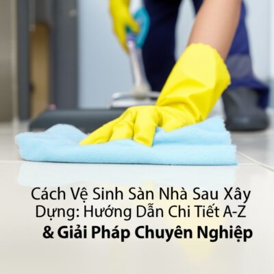 Cách Vệ Sinh Sàn Nhà Sau Xây Dựng: Hướng Dẫn Chi Tiết A-Z & Giải Pháp Chuyên Nghiệp