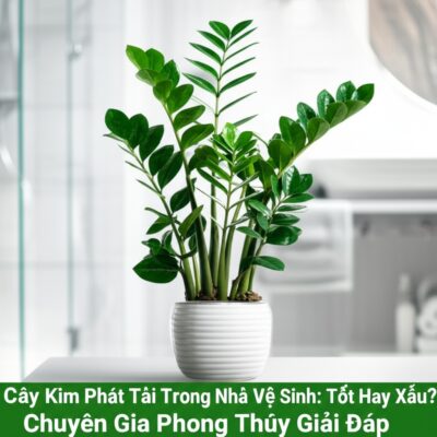 Cây Kim Phát Tài Trong Nhà Vệ Sinh: Tốt Hay Xấu? Chuyên Gia Phong Thủy Giải Đáp