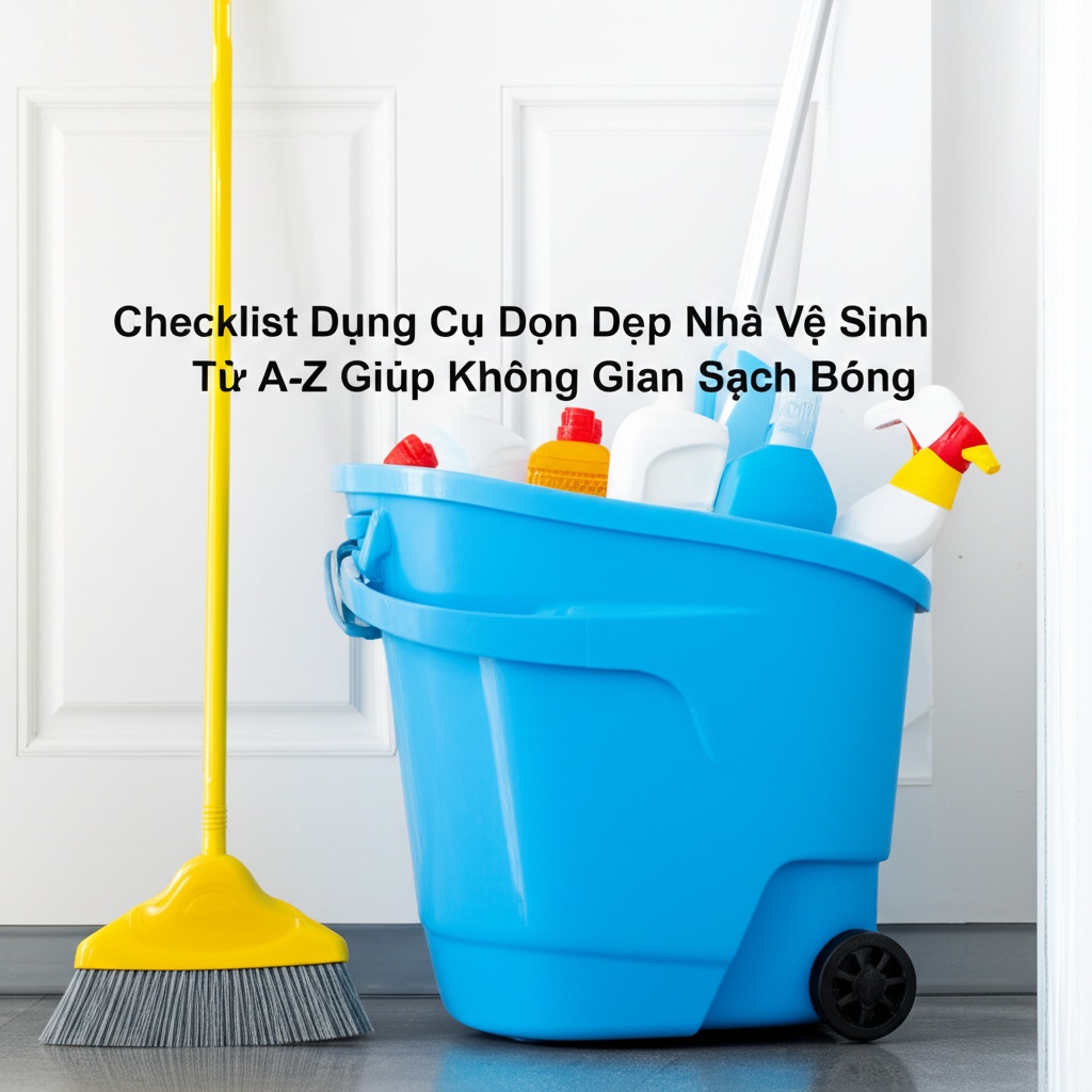 Hình minh họa cho bài viết: Checklist Dụng Cụ Dọn Dẹp Nhà Vệ Sinh Từ A-Z Giúp Không Gian Sạch Bóng
