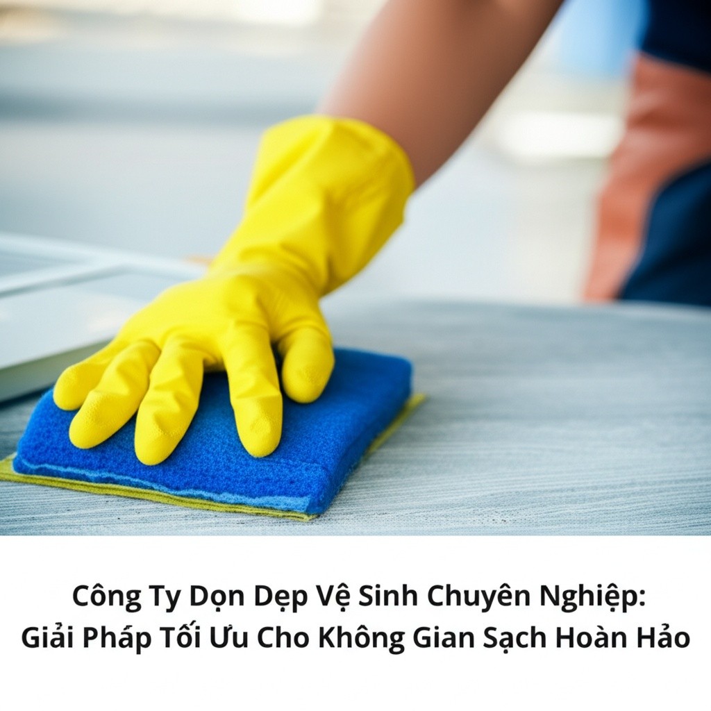 Hình minh họa cho bài viết: Công Ty Dọn Dẹp Vệ Sinh Chuyên Nghiệp: Giải Pháp Tối Ưu Cho Không Gian Sạch Hoàn Hảo