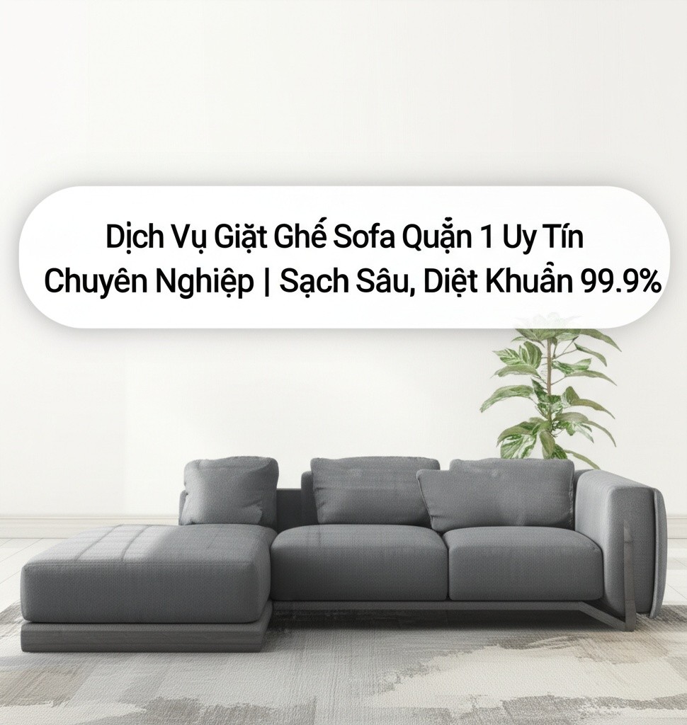 Hình minh họa cho bài viết: Dịch Vụ Giặt Ghế Sofa Quận 1 Uy Tín, Chuyên Nghiệp | Sạch Sâu, Diệt Khuẩn 99.9%