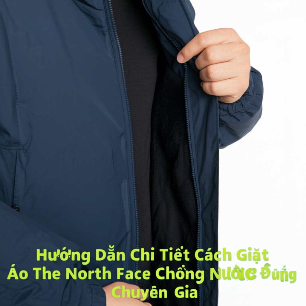 Hình minh họa cho bài viết: Hướng Dẫn Chi Tiết Cách Giặt Áo The North Face Chống Nước Đúng Chuẩn Chuyên Gia