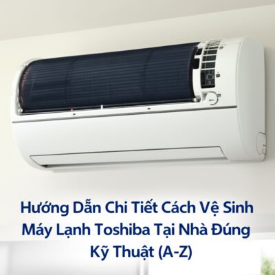 Hướng Dẫn Chi Tiết Cách Vệ Sinh Máy Lạnh Toshiba Tại Nhà Đúng Kỹ Thuật (A-Z)