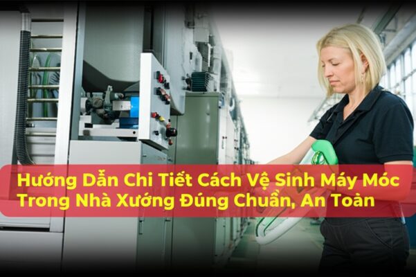 Hướng Dẫn Chi Tiết Cách Vệ Sinh Máy Móc Trong Nhà Xưởng Đúng Chuẩn, An Toàn