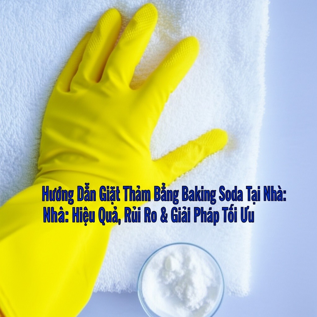 Hình minh họa cho bài viết: Hướng Dẫn Giặt Thảm Bằng Baking Soda Tại Nhà: Hiệu Quả, Rủi Ro & Giải Pháp Tối Ưu
