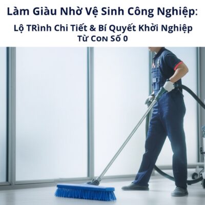 Làm Giàu Nhờ Vệ Sinh Công Nghiệp: Lộ Trình Chi Tiết & Bí Quyết Khởi Nghiệp Từ Con Số 0